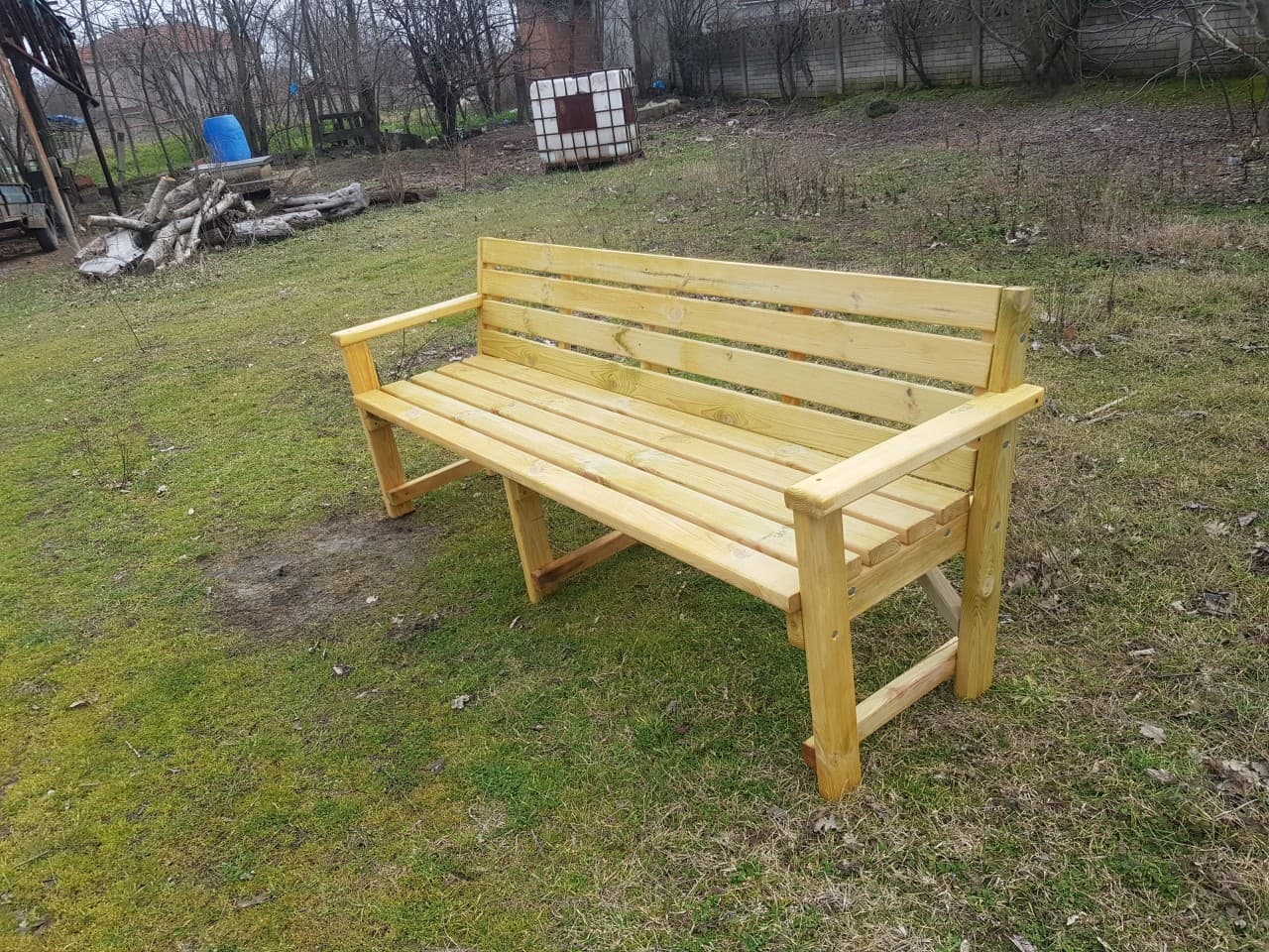 Tek Parça Ahşap Sedir küçük görsel 4