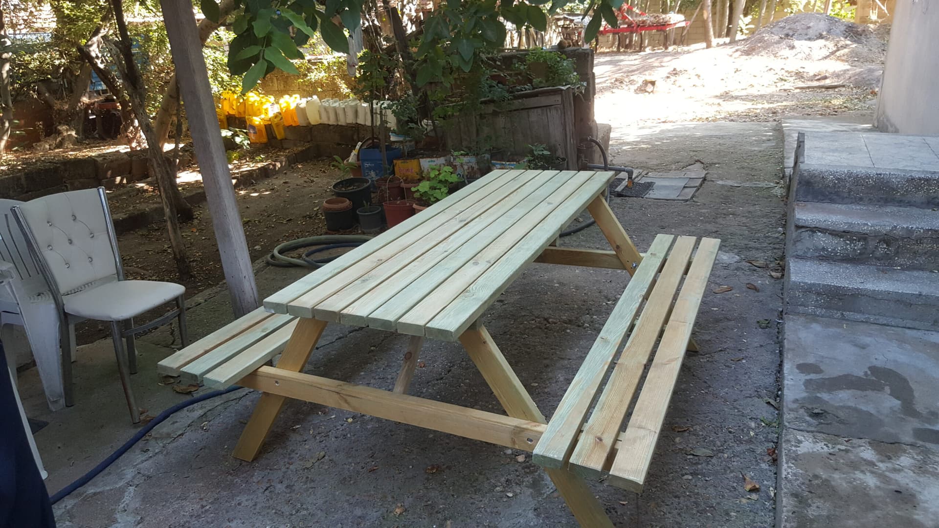 8 Kişilik Standart Piknik Masası küçük görsel 2