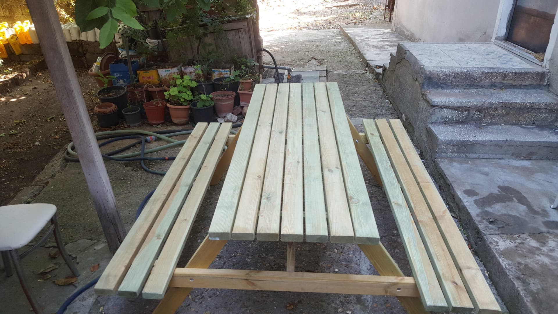 8 Kişilik Standart Piknik Masası küçük görsel 5