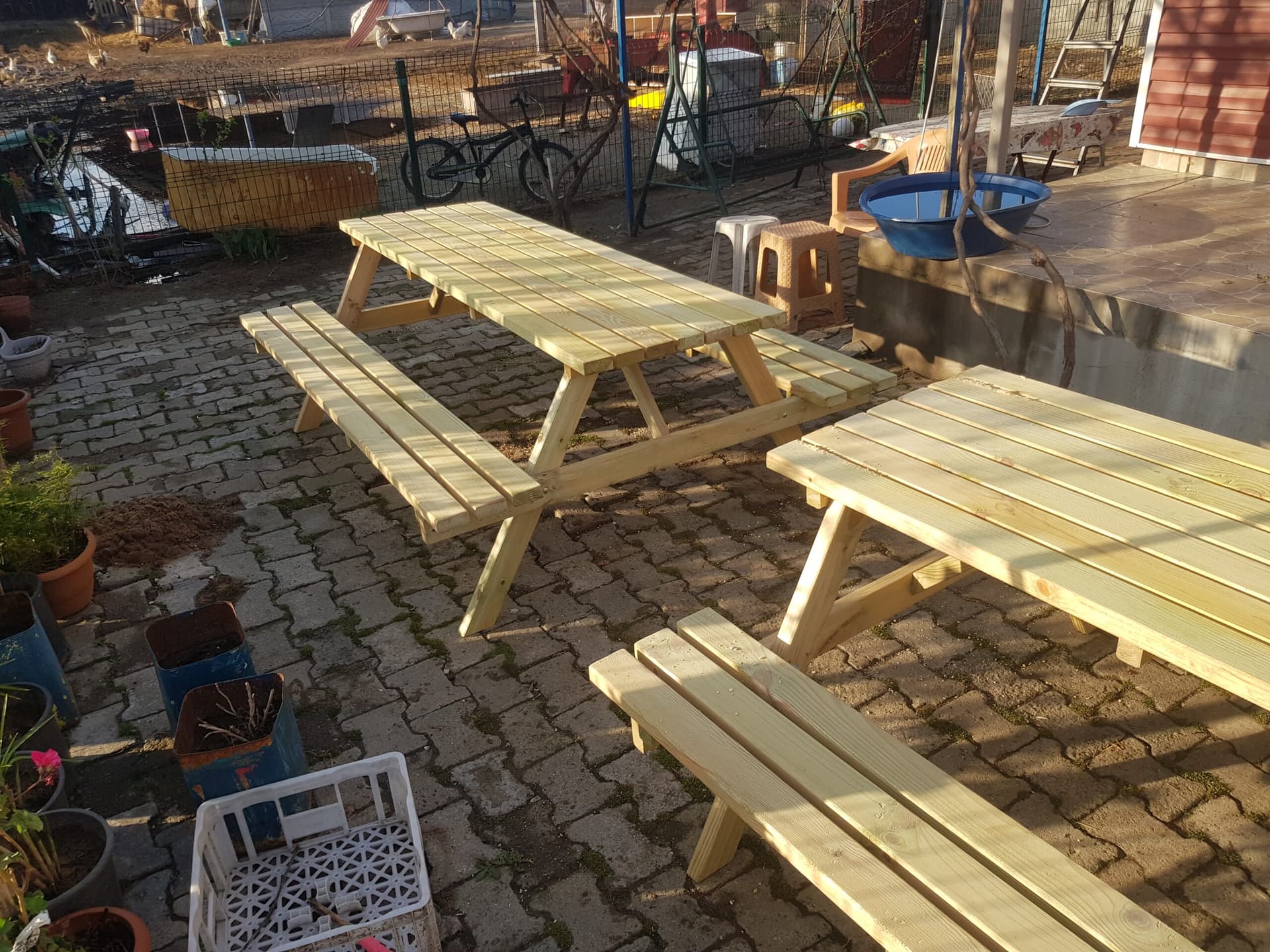 8 Kişilik Standart Piknik Masası küçük görsel 7