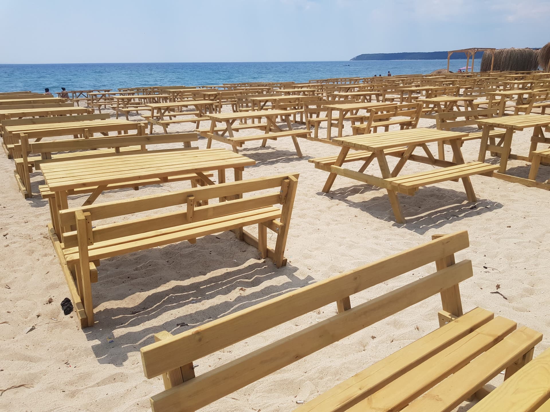 6 Kişilik Sırt Dayamalı Pinik Masası küçük görsel 3