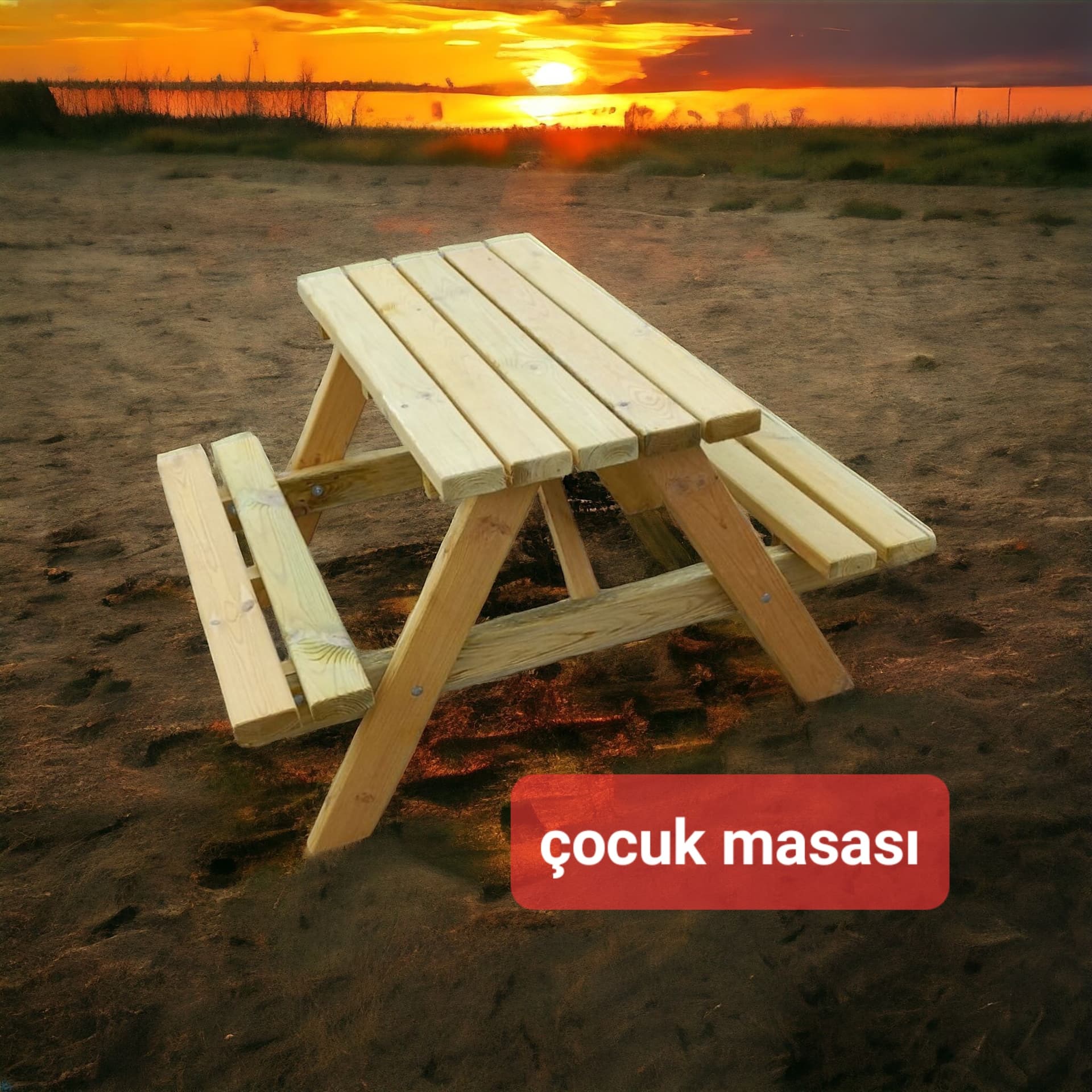 Çocuk Piknik Masası küçük görsel 5