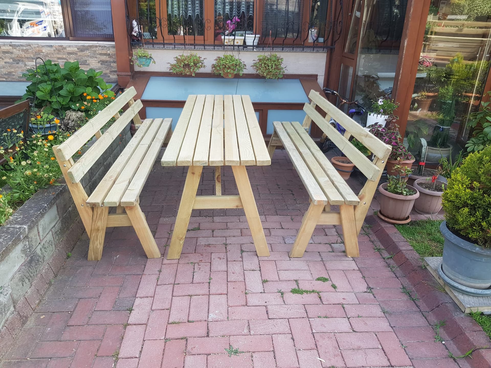 3 Parça Piknik Masası küçük görsel 2