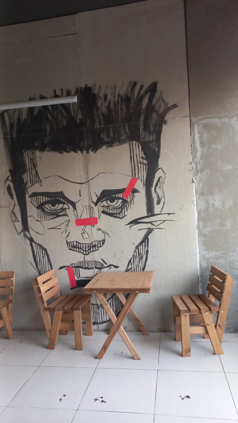 2 Sandalye Tek Masa küçük görsel 4