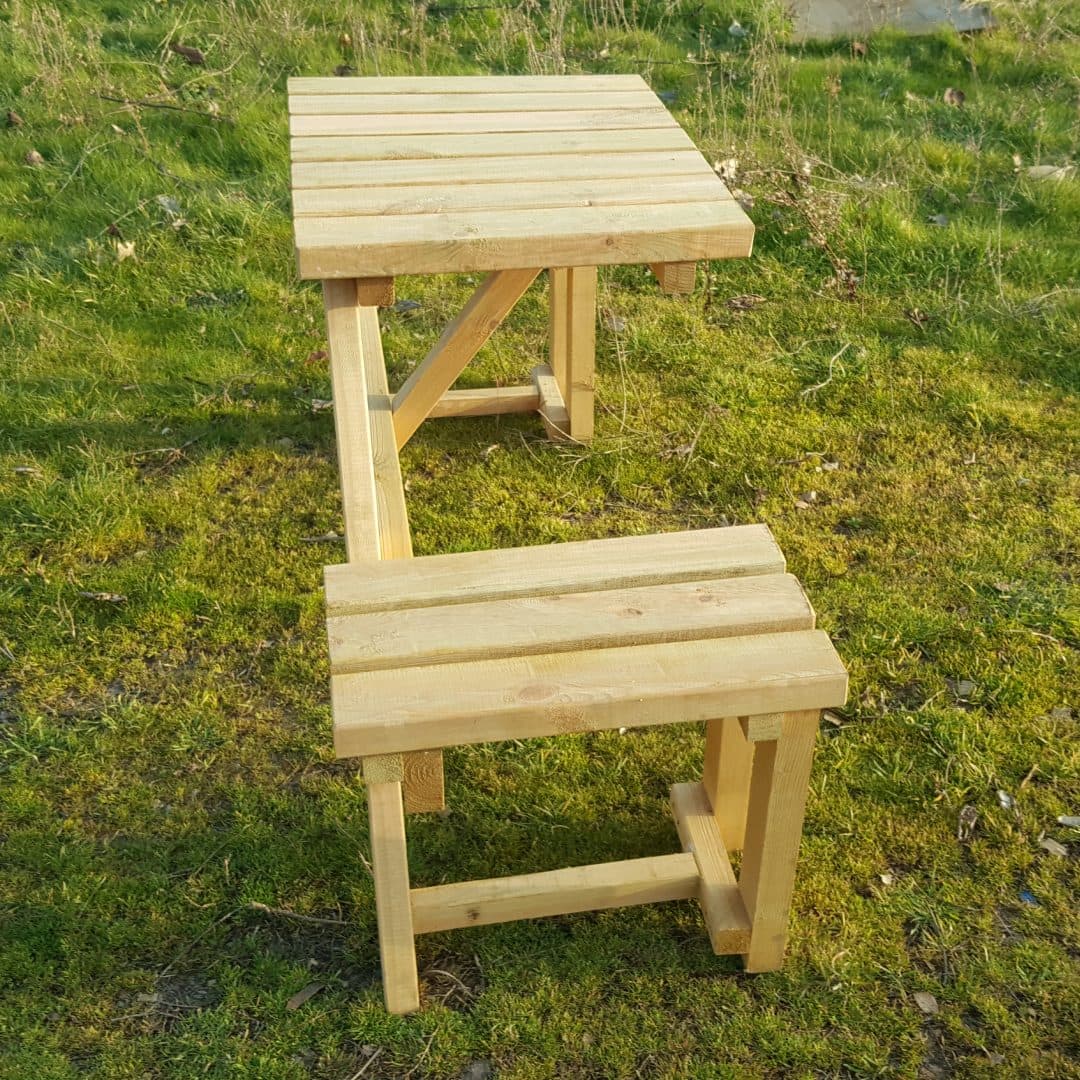 Arkalıksız 2 Kişilik Dar Balkon Masası küçük görsel 5
