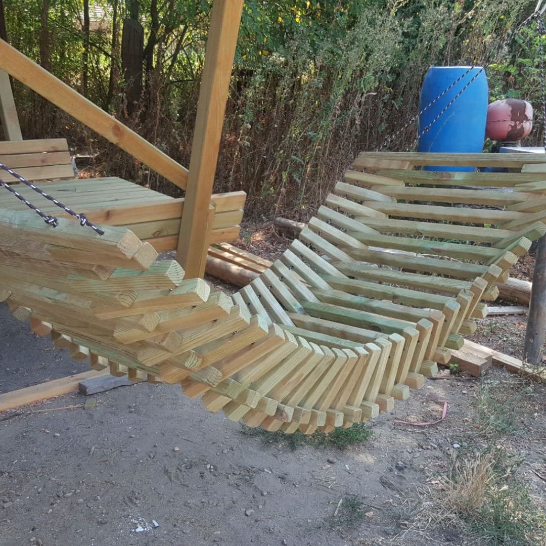 Ahşap Hamak küçük görsel 3