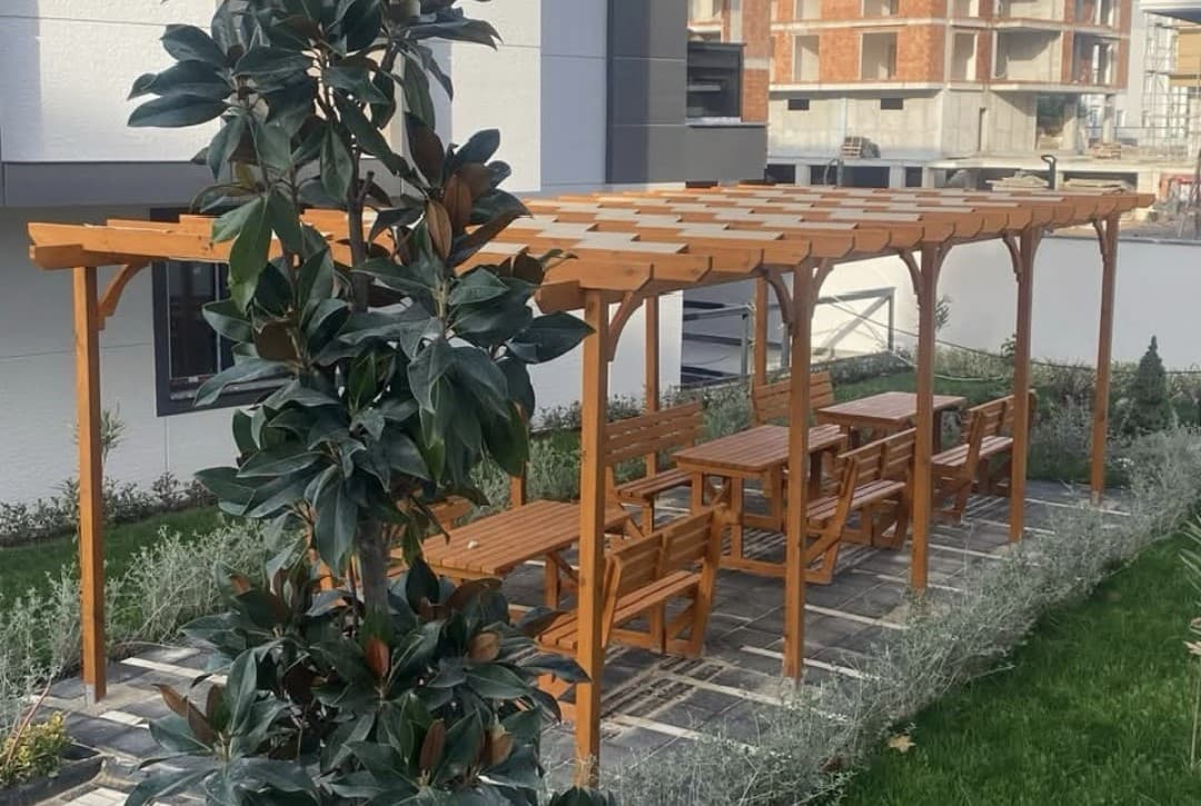 AHŞAP ÖRTÜLÜ PERGOLA küçük görsel 6
