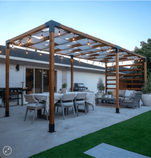 AHŞAP ÖRTÜLÜ PERGOLA küçük görsel 7