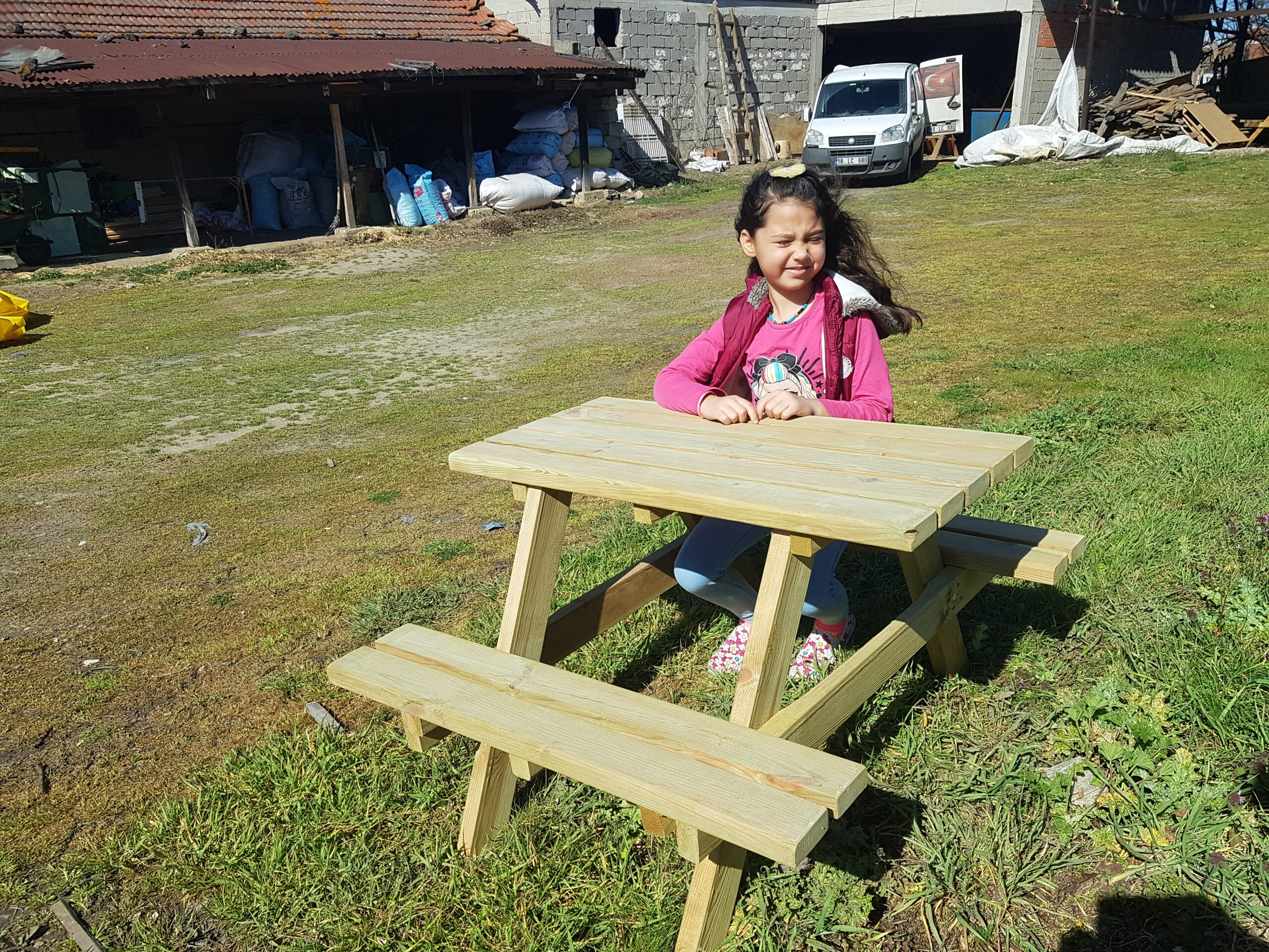 Çocuk Piknik Masası - Görsel 10