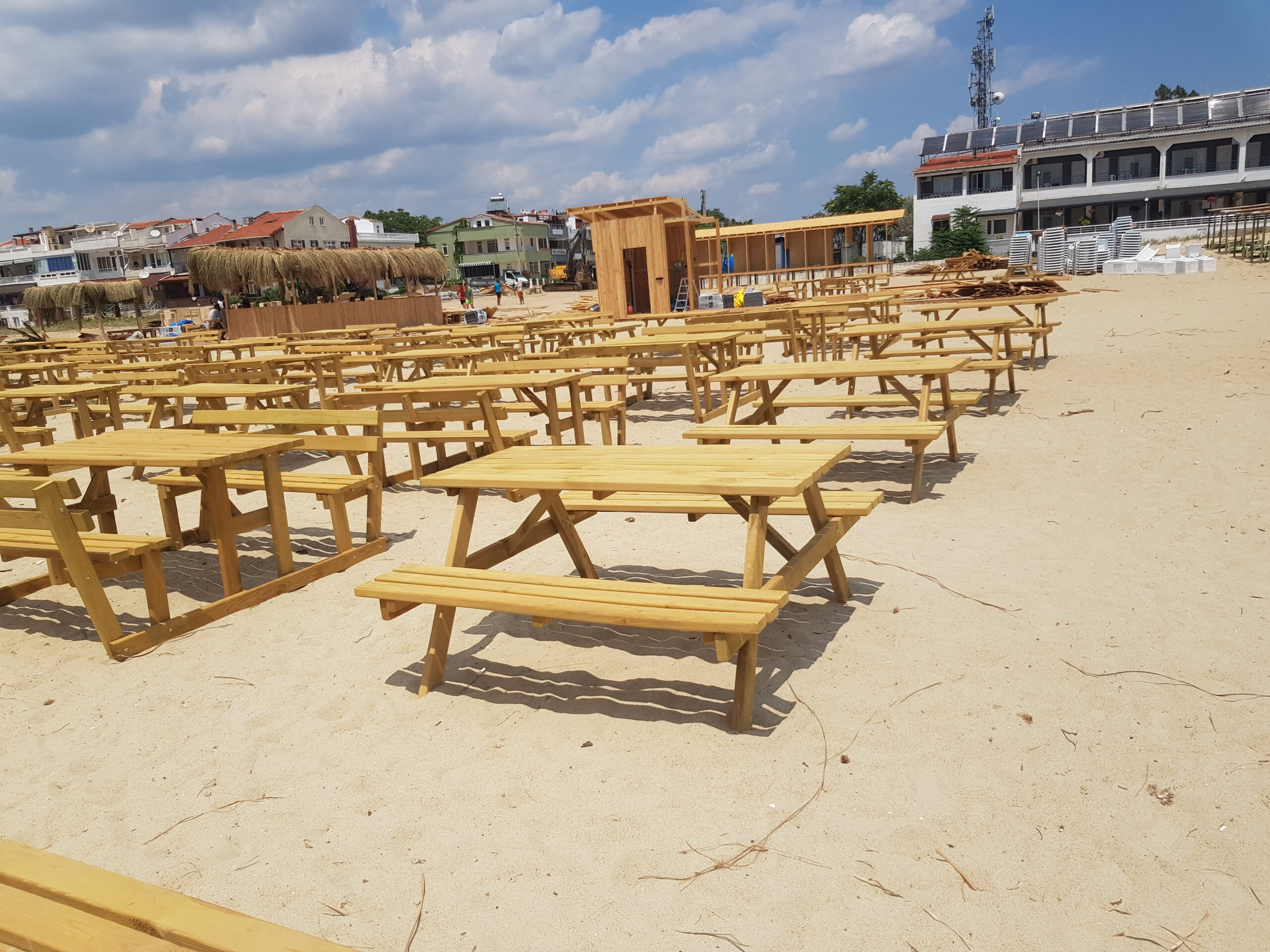 8 Kişilik Sırt Dayamalı Piknik Masası - Görsel 6