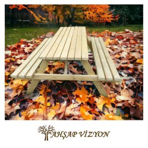 6 Kişilik Standart Piknik Masası