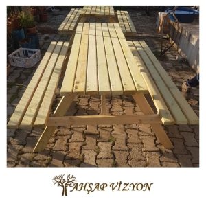 8 Kişilik Standart Piknik Masası